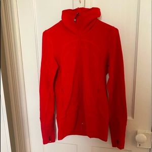 Red Lululemon Define Jacket